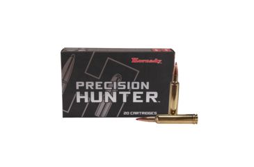 Image of Hornady Precision Hunter .257 Weatherby Magnum 110 grain Extremely Low Drag - eXpanding Brass Cased Centerfire Rifle Ammo, 20 Rounds, 81364