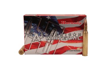 Image of Hornady American Whitetail .270 Winchester 140 grain Soft Point Brass Cased Centerfire Rifle Ammo, 20 Rounds, 80534