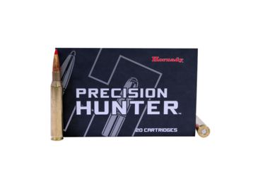 Image of Hornady Precision Hunter .280 Remington 150 grain Extremely Low Drag - eXpanding Brass Cased Centerfire Rifle Ammo, 20 Rounds, 81587