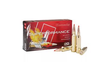 Image of Hornady Superformance .30-06 Springfield 150 grain Super Shock Tip Brass Cased Centerfire Rifle Ammo, 20 Rounds, 81093