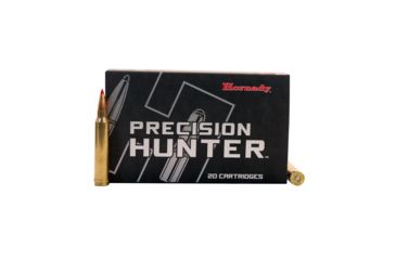 Image of Hornady Precision Hunter .300 Winchester Magnum 200 grain Extremely Low Drag - eXpanding Brass Cased Centerfire Rifle Ammo, 20 Rounds, 82002