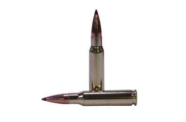 Image of Hornady Superformance .308 Winchester 168 grain Extremely Low Drag Match Brass Cased Centerfire Rifle Ammo, 20 Rounds, 80963