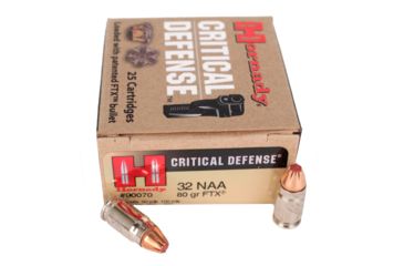 Image of Hornady Ammo 32 Naa 80gr Ftx Cd/25 90070