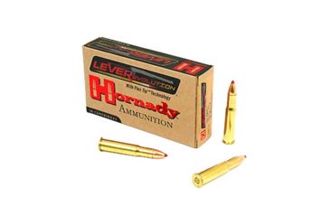 Image of Hornady LEVERevolution .32 Winchester Special 165 grain Flex Tip eXpanding Brass Cased Centerfire Rifle Ammo, 20 Rounds, 82732
