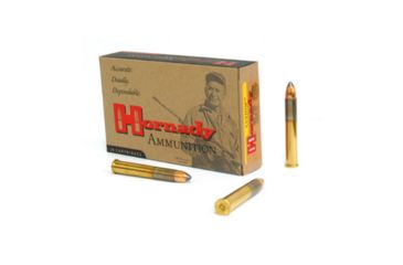 Image of Hornady Custom .405 Winchester 300 grain InterLock SP Brass Cased Centerfire Rifle Ammo, 20 Rounds, 8241