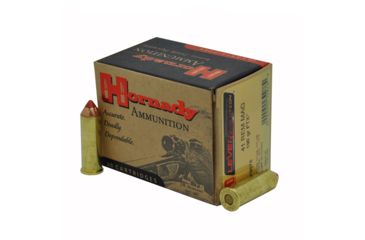 Image of Hornady LEVERevolution .41 Remington Magnum 190 grain Flex Tip eXpanding Brass Cased Centerfire Pistol Ammo, 20 Rounds, 9078