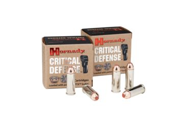 Image of Hornady Critical Defense .44 Special 165 grain Flex Tip eXpanding Brass Cased Centerfire Pistol Ammo, 20 Rounds, 90700