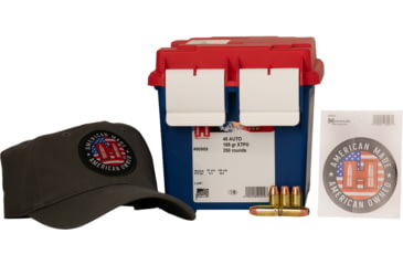 Image of Hornady Ammo 45 Auto 185 Grain Brass Cased Hornady XTP Pistol Ammunition, 250 Round, 90909