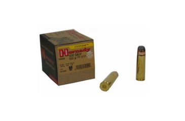 Image of Hornady Custom .500 S&amp;W Magnum 500 grain eXtreme Terminal Performance Brass Cased Centerfire Pistol Ammo, 20 Rounds, 9252