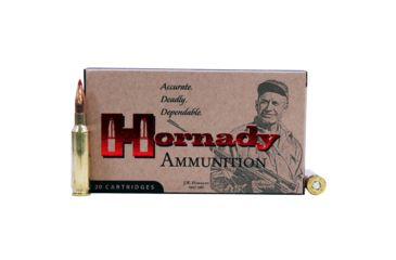 Image of Hornady Match 6.5mm Creedmoor 120 grain Extremely Low Drag Match Brass Cased Centerfire Rifle Ammo, 20 Rounds, 81491