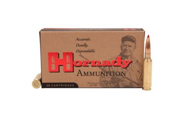Image of Hornady Match 6.5mm Creedmoor 140 grain Extremely Low Drag Match Brass Cased Centerfire Rifle Ammo, 20 Rounds, 81500