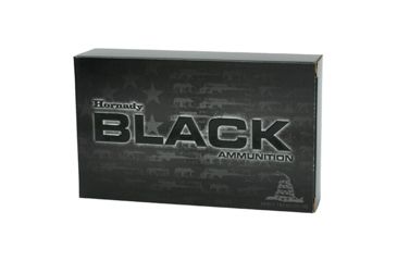 Image of Hornady BLACK 6.5mm Grendel 123 grain Extremely Low Drag Match Brass Cased Centerfire Rifle Ammo, 20 Rounds, 81528
