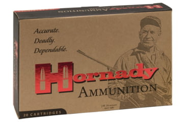 Image of Hornady Dangerous Game 9.3x74mmR 286 grain Jacketed Soft Point Brass Cased Centerfire Rifle Ammo, 20 Rounds, 82304