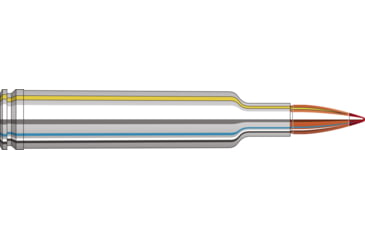 Image of Hornady Ammo Outfitter .257 Wby Mag 90gr. Cx Brass Centerfire Rifle Ammo, 20 Rounds, 813624