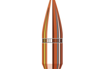 Image of Hornady Match Rifle Bullets, .22 Caliber, 55 grain, Full Metal Jacket FMJ, 6000 Bullet, 2263B