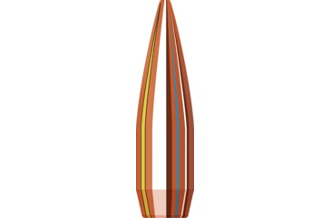 Image of Hornady Match Rifle Bullets, .30 Caliber, 155 grain, Boat Tail Hollow Point BTHP, 2000 Bullet, 3039B