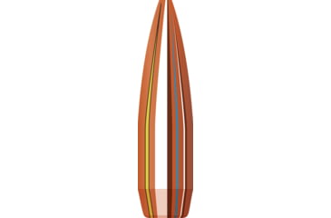 Image of Hornady Match Rifle Bullets, .30 Caliber, 168 grain, Boat Tail Hollow Point BTHP, 1800 Bullet, 30501B
