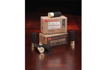 Image of Hornady Critical Defense 12 Gauge 8 Pellet 2.75 in #00 Buck Centerfire Shotgun Buckshot Ammo, 10 Rounds, 86240