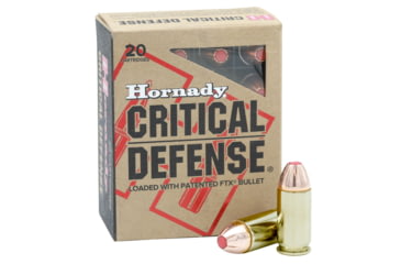 Image of Hornady Critical Duty 45 Acp+P 185Gr Flexlock 20Rd 10Bx/Cs, AHDY90923