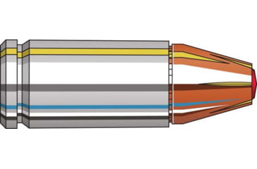 Image of Hornady Critical Duty 9 mm Luger 135 Grain FlexLock Centerfire Pistol Ammo, 25 Rounds, 90236