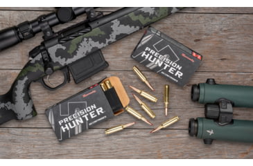 Image of Hornady ELD-X Precision Hunter 25 Creedmoor 128 Grain Heat Shield Rifle Ammunition, 20 per Box, 81422