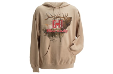 Image of Hornady Elk Hoodie - Mens 2Xl Tan/Khaki, 1899612XXL5997