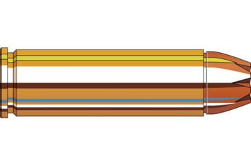 Image of Hornady Handgun Hunter 500 S&amp;W 300 Grain Monoflex Brass Pistol Ammo, 20 Rounds, 9251