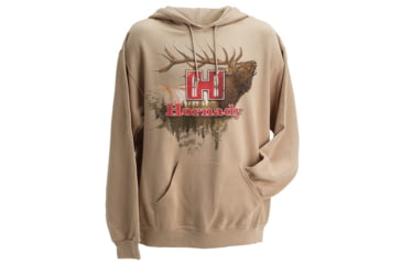 Image of Hornady 99612M Elk Medium Tan/Khaki Hoodie