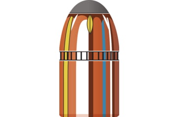 Image of Hornady Interlock Traditional Rifle Bullets, .45 Caliber, 350 grain, InterLock Round Nose RN, 50 Bullet, 4502