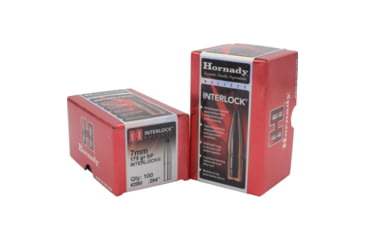 Image of Hornady Interlock Traditional Rifle Bullets, 7mm .284 175 Gr SP Interlock, 2850