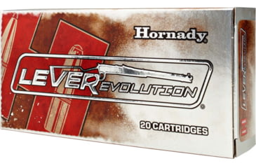 Image of Hornady LEVERevolution 7-30 Waters 120 grain Flex Tip eXpanding Brass Cased Centerfire Rifle Ammo, 20 Rounds, 81569