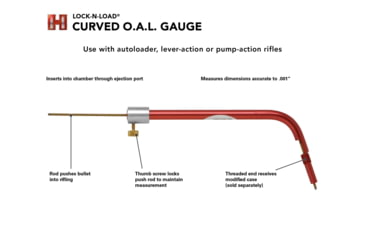 Image of Hornady Lock-n-Load Curved OAL Gauge C1550