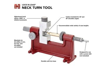 Image of Hornady Lock-N-Load Neck Turn Tool, 041224