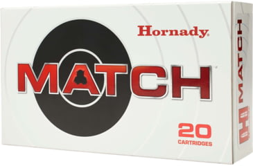 Image of Hornady Match .22 ARC 88 Grain ELD-M Brass Cased Rifle Ammo, 20 Rounds, 81543