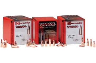 Image of Hornady Mfg Hornady V-MAX Bullets .22 cal .224" 50 gr V-MAX 250/ct, CSHO22616