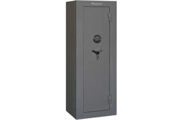 Image of Hornady Mobilis Gun Safe, Single Door, 22 x 59 x 18 in, Black/Gray, 95070