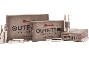 Image of Hornady Outfitter .300 Winchester Magnum 180 grain Gilding Metal eXpanding Brass Cased Centerfire Rifle Ammo, 20 Rounds, 82197