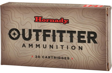 Image of Hornady Outfitter .300 Weatherby Magnum 180 grain Gilding Metal eXpanding Brass Cased Centerfire Rifle Ammo, 20 Rounds, 82212