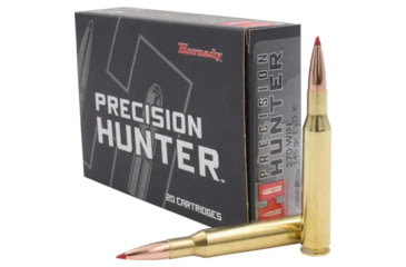 Image of Hornady Precision Hunter .270 Winchester 145 grain Extremely Low Drag - eXpanding Brass Cased Centerfire Rifle Ammo, 200 Round