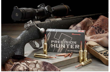 Image of Hornady Precision Hunter .243 Winchester 90 grain Extremely Low Drag - eXpanding Brass Cased Centerfire Rifle Ammo, 20 Rounds, 80462