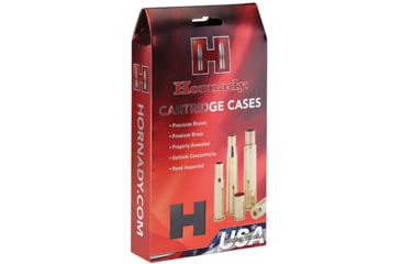 Image of Hornady 7mm PRC Unprimed Rifle Cartridge Cases, 50 Pack, Brass, 86404