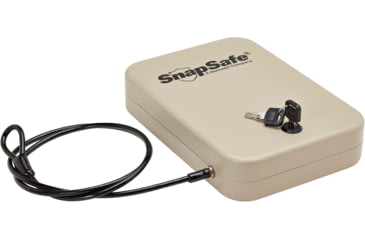 Image of Hornady SnapSafe Lock Box With Key Lock, Extra Large, FDE, 752102325