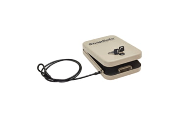 Image of Hornady SnapSafe Lock Box With Key Lock, Large, FDE, 752002325
