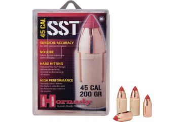 Image of Hornady SST Muzzleloading Bullets .45 Caliber .40 Diameter 200 Grain 67132