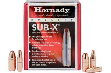 Image of Hornady Sub-X Rifle Bullets, 350 Legend, 35 Caliber, 250 grain, .357, 3503