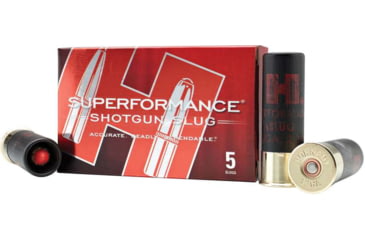 Image of Hornady Superformance 12 Gauge 300 grain 2.75 in MonoFlex Slug Centerfire Shotgun Slug Ammo, 5 Rounds, 86236