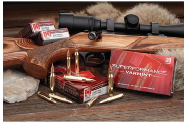 Image of Hornady Superformance .223 Remington 53 grain V-MAX Brass Cased Centerfire Rifle Ammo, 20 Rounds, 8025