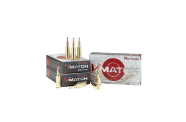 Image of Hornady Vmatch 6.5 Prc 100 Grain ELD-VT Brass Cased Rifle Ammo, 20 Rounds, 81627