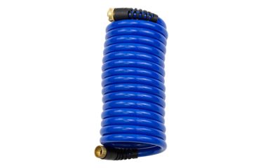 Image of HoseCoil Blue Self Coiling Hose w/Flex Relief 15' 32195