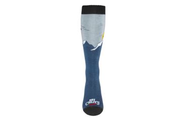 Image of Hot Chillys Heli Mid Volume Sock - Mens, Heli/Blue, Medium, HC2851P-295-M